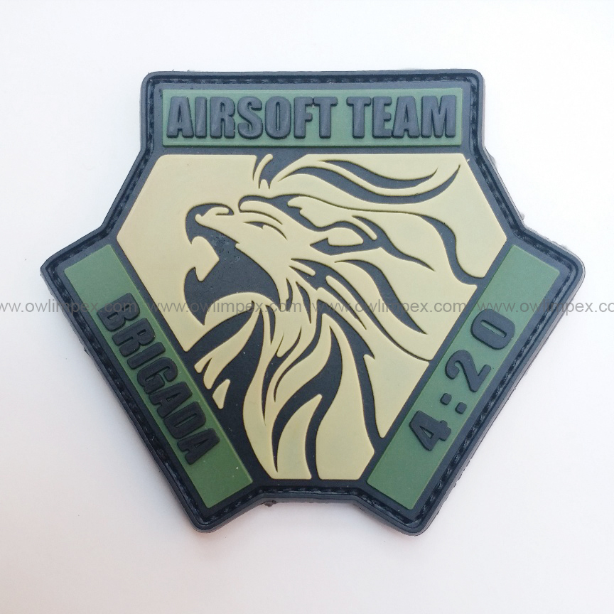 01 (17) AIRSOFT TEAM PVC PATCH - Image 1