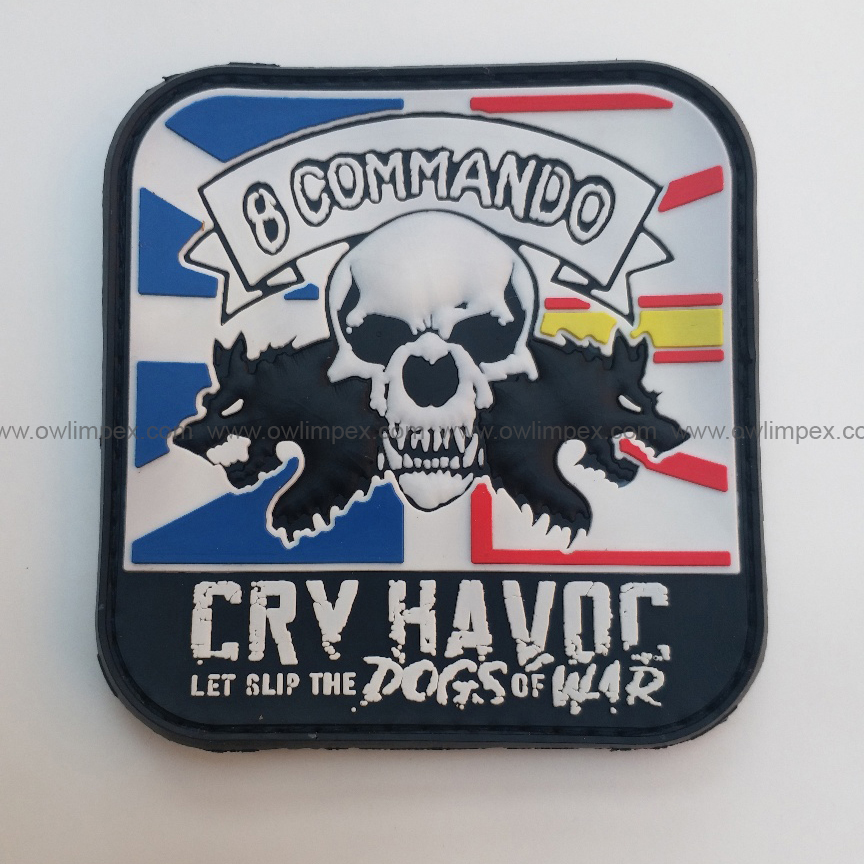 01 (3) 8 COMMANDO PVC PATCH - Image 1